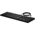 HP 125 G2 - Tastatur - 100% - full size - USB - Pan Nordic - svart