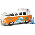 Jada Stitch 1961 Vw Bus Diecast Model 1/24 Figur