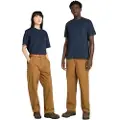 Timberland unisex. TB0A2PE2EH21 Washed Duck Canvas Carpenter trousers brown (36/34), Casual, Cotton