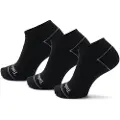 Timberland for man. TB0A6BA30011 Set of 3 pairs of black Bowden invisible quilted socks (M), Homewear, Cotton
