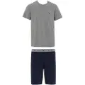 Emporio Armani for man. EM000400_AF10776 Endurance pyjamas grey (M), Homewear, Cotton, Short sleeve
