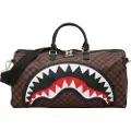 Sprayground Sawtooth Sharks In Paris Duffle Reiseveske brun