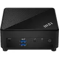 MSI Barebone Cubi 5 12M-282BAT MFF i3-1215U, Intel UHD-grafikk, 2x DDR4 SO-DIMM, 1x M.2, 1x 2.5, WIFI6E, BT 5.3
