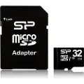 Silicon Power - Flashminnekort (microSDHC til SD-adapter inkludert) - 32 GB - Class 10 - microSDHC