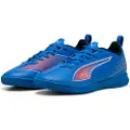 Puma ULTRA 6 PLAY Futsal Boots Youth, Shoes, Ultra Blue/White/Glowing Red, 32.5