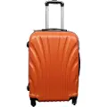Borg Living Koffert - Hardcase koffert - Str. Medium - oransje skjell - eksklusiv reisekoffert