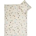 By Mats Juniorsengetøy 115x135 cm - Beige med dragefly - 100% bomulls sengetøy