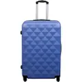 Borg Living Kabinkoffert - Hardcase lettvektskoffert - Str. liten - Diamantblå