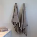 Borg Bambus badehåndkle - 70x140 cm - Sand - Myke luksus håndklær fra Excellent -