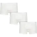Hugo Boss for man. 50544263 Set of 3 white boxer shorts Marca One (S), Homewear, Cotton