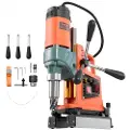 Vevor magnetisk borepresse, 1400 W, 50 mm borediameter, 0-850 o/min hastighet, reversibel retning, magnetisk borepresse for metalloverflater, elektrisk boremaskin for industri og forbedring av hjemmet