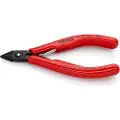 Knipex 75 22 125, Diagonal tang, Stål, Plast, Rød, 125 mm, 79 g