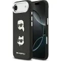 Karl Lagerfeld Kornet Iphone Air-telefondeksel Med Karl & Choupette-hoder Pins Og Logo