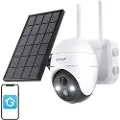 IeGeek Wireless 5mp Wifi Outdoor Zs-gx4s With Solar Panel Overvåkningskamera