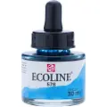 Ecoline Liquid Watercolour Bottle Sky Blue (Cyan) 578
