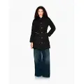 Armani Exchange for woman. XW000652AF15984UC001 Taffeta coat black (S), Casual, Polyamide