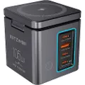 BlitzWolf Bw-i113 Gan 105w Usb-a-og Usb-c-vegglader