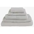 Borg Håndklepakke med 6 stk. - 100% Myk bomull med høy absorberingsevne - Lysegrå håndklær fra danske