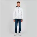 Blauer unisex for kids. 25WBLKC03438 Brinton Coat white (10años= 140cm), Casual, Nylon, children's fashion