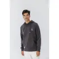 Elpulpo for man. 11030228101 Winter Poles Hoodie grey (XXL), Casual, Organic Cotton, Sustainable