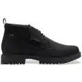 Clarks for man. 26183277 Berhill Mid GTX Leather Boots black (45), Flat, 1 to 3 cm, Laces, Casual