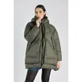 Canadian Classics for woman. CN.G224410W Coat Eugenia green (M), Casual, Nylon