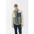 Elpulpo for man. 11110227821 Jacket Estonia off-white, green (L), Casual, Polyester