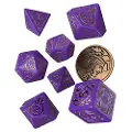 Q-workshop The Witcher Terningsett Yennefer Den Høyeste Trollkvinne Brettspill 7 Enheter