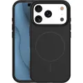TFO MagSafe-kompatibelt silikondeksel til iPhone 17 Pro Max – Svart