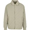 Urban Classics Quilted Overshirt Jakke grønn