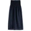 Scotch & Soda Lurex Smocked Skjørt