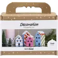 Adlibris Mini DIY Kit Dekorasjon, Hus, colorful, 1 pk.