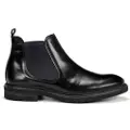 Fluchos for man. F0770 Belgian leather boots Black (41), Flat, None, Casual