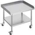 Vevor arbeidsbord i rustfritt stål 30"x36" Kommersielt matlagingsbord med 4 hjul