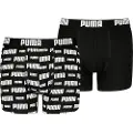 Puma Everyday Logo Boxers Youth (2-pack), Clothing, Black, 10