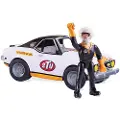 Bandai Race Ace Stuntmann-figur Med Stuntbil