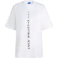 Karl Lagerfeld A4w17082 Relaxed Vertical Logo Kortarmet T-skjorte
