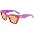 Ferragamo Sf929s-209 55/17/145 Solbriller For Kvinner