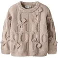 Name It Mini Tverrsoversløyfer Strikket Pullover