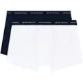 Emporio Armani for man. EM000253_AF14990 Set 2 Boxer shorts navy, white (S), Homewear, Viscose
