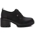 Refresh for woman. 17226202-NEGRO Moccasins 172262 black (35), 5 to 8 cm, Laces, Casual, Classic