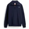 Kappa for man. 66126IW Livreville jacket blue (S), Casual, Cotton