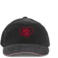 Family First for man. HHF2406 Cap Heart black (OSFA), Casual, Cotton