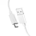 Spigen Essential USB A to USB C 60W Cable white EB6010AC