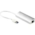 StarTech.com 3-porters Usb 3.0 Plus Gigabit Ethernet Senter