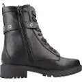 Mtng for woman. 54771 Campa ankle boots black (36), Flat, Zip, Casual