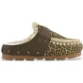 Mou for woman. MU.FW431009D Ponyskin animalprint Leather Clogs (39), Flat, None, Casual, Animal Print