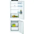 Bosch Serie | 4 KIV86VSE0 - Kjøleskap/fryser - bunnfryser - innebygd - fordypning - bredde: 56 cm - dybde: 55 cm - høyde: 177.5 cm - 267 liter - Klasse E
