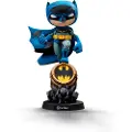 Iron Studios Batman På Bat Signal Blue Variant Mini Co Pvc-figur 15 Cm
