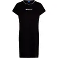 Karl Lagerfeld for woman. A3W13044 Drapey dress black (M), Casual, Short sleeve, Organic Cotton